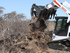 Pinza rastrillo Virnig V60 para minicargadora