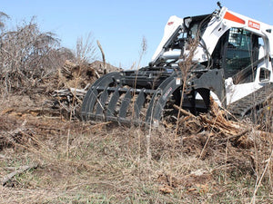 Pinza rastrillo Virnig V60 para minicargadora