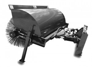 CID Angle Broom for Skid Steers