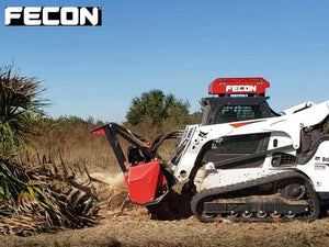 FECON BlackHawk Drum Mulcher for Skid Steers