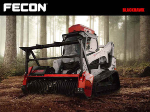 FECON BlackHawk Drum Mulcher for Skid Steers