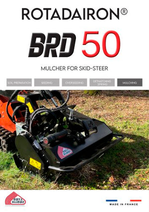 ROTADAIRON BRD 50 Mulcher for mini loaders