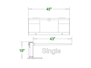 CID Low Back Hay Spears for skid steer loaders