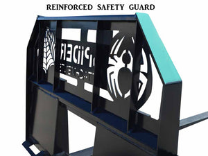 Horquillas para paletas con marco de servicio extremo SPIDER para minicargadora