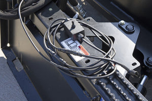 ESCOBAS BLUE DIAMOND ÁNGULO HIDRÁULICO HEAVY DUTY SERIE 2 - MINICARGADOR