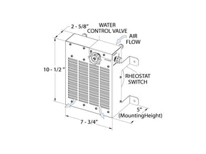 MESA WALL MOUNT HEATER