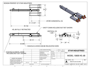 STAR Heavy Duty Jib for forklifts