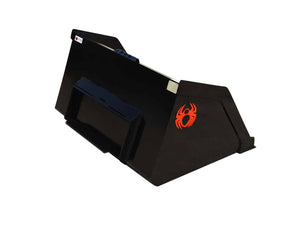 SPIDER cuchara para nieve y mantillo para minicargadora