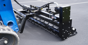 BLUE DIAMOND SEVERE DUTY POWER RAKE, MANUAL ANGLE (SSL)(CTL)