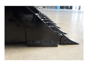 Cucharones de servicio severo BLUE DIAMOND para minicargadores