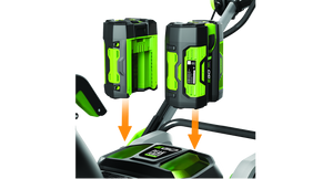 EGO 21" Power Plus snow blower with peak power and steel blade