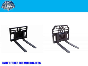 BLUE DIAMOND pallet forks for mini loader