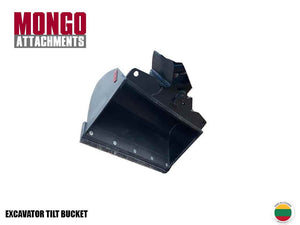 MONGO excavator tilt buckets, 3300 - 33000 lbs. machines