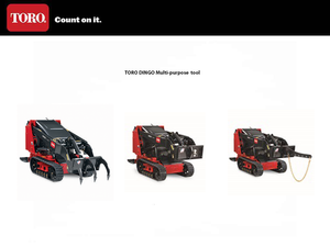TORO multi purpose tool for mini loader