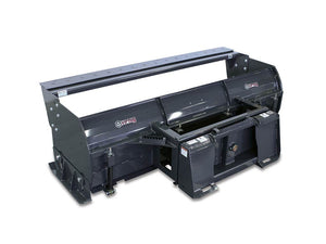 Virnig V60 Steel Trip Edge Snow Pusher for skid steer loader