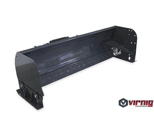 Virnig V60 Steel Trip Edge Snow Pusher for skid steer loader
