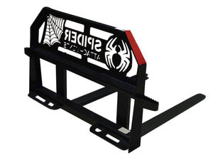 SPIDER heavy duty frame pallet forks for skid steer loader