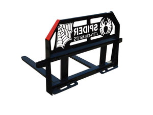 SPIDER heavy duty frame pallet forks for skid steer loader
