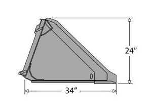 STAR extreme duty skid steer buckets