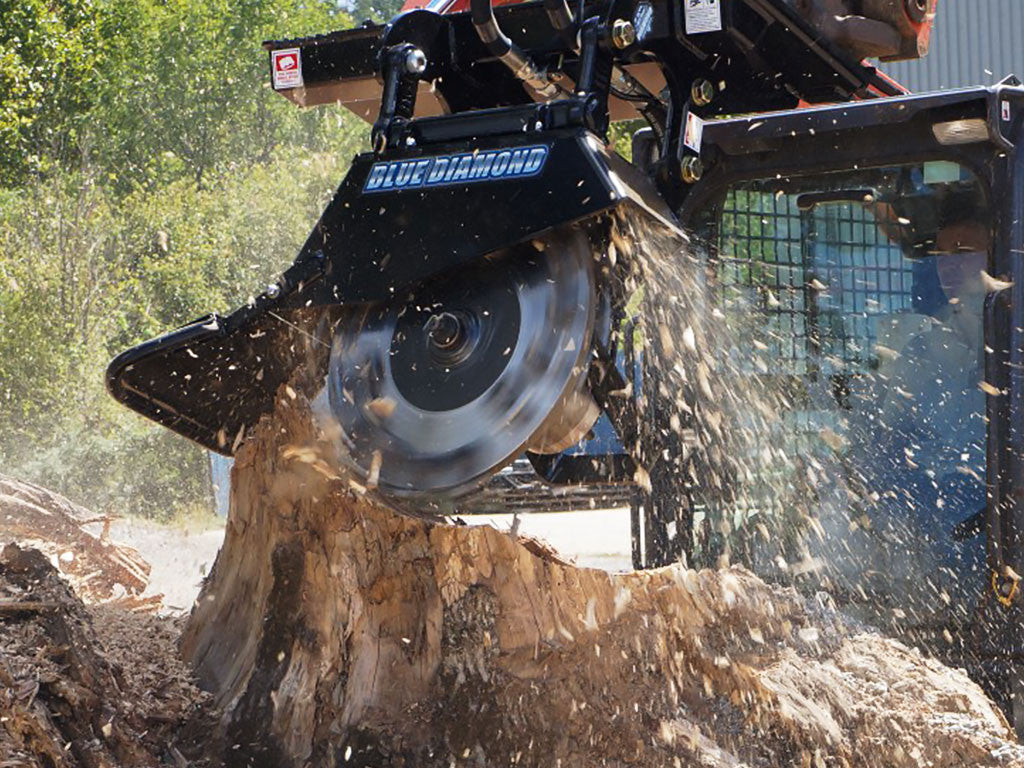 Trituradora de tocones