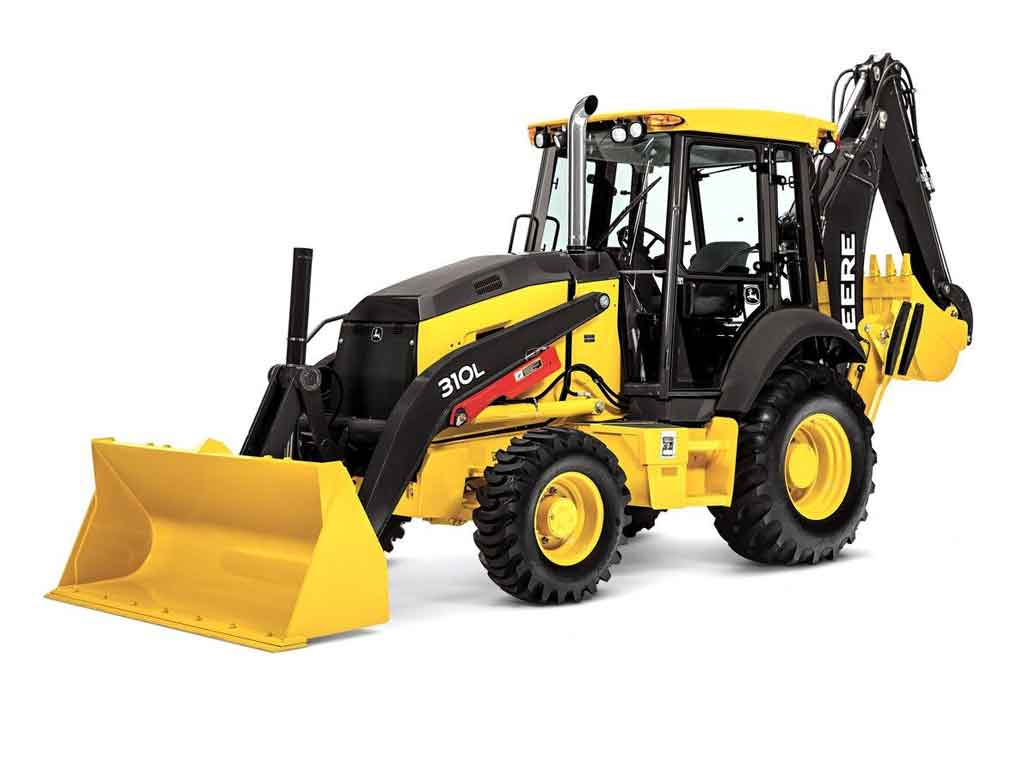 Retroexcavadora cargadora de tractor