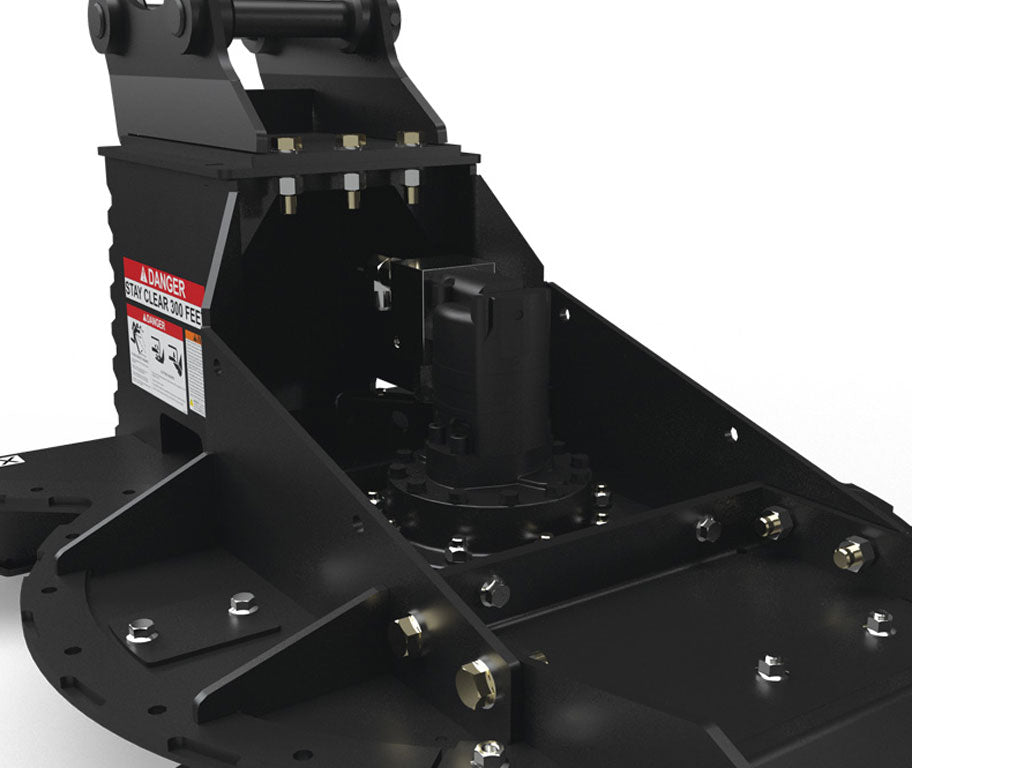 VIRNIG X30 42" rotary brush cutter for excavator