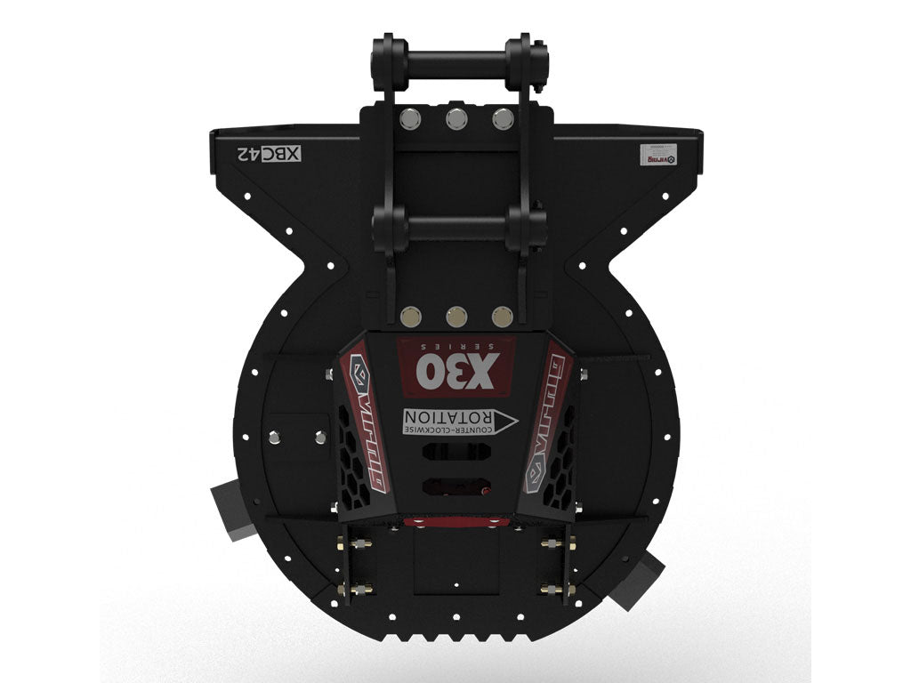 VIRNIG X30 42" rotary brush cutter for excavator