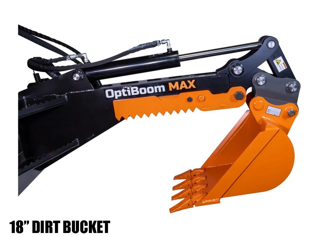 BERLON / LOWE Optiboom Max for skid steer loader