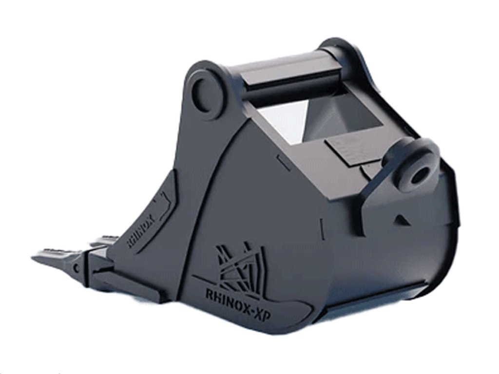 RHINOX Tag / CP / Wain Roy Quick Hitch Dirt Buckets for (1.5T) 2500 to 4000 Lbs. Machines (1.25" T-pin)