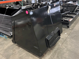 BLUE DIAMOND special capacity mulch bucket for mini loaders loaders