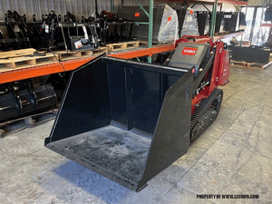 BLUE DIAMOND special capacity mulch bucket for mini loaders loaders