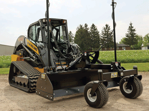 HLA grader box for skid steer