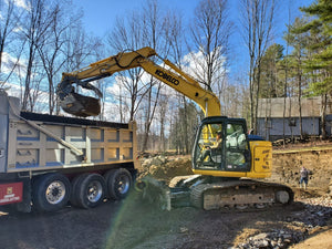 WERK-BRAU Tilt Bucket for 14,000 - 24,000 lbs. Excavators. (Mini  4 & 5)