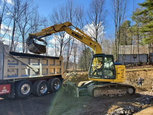 WERK-BRAU Tilt Bucket for 82,000 - 125,000 lbs. Excavators. (40 & 50MT)
