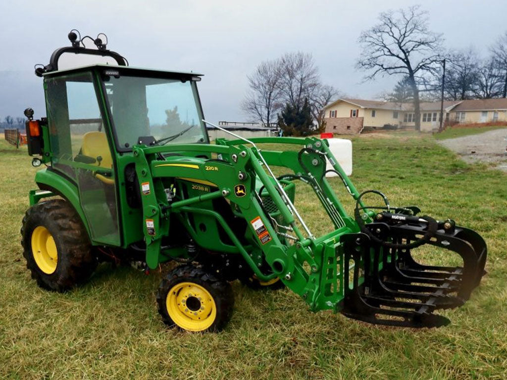 Curtis enclosed plus cab for John Deere 2032R / 2038R tractor