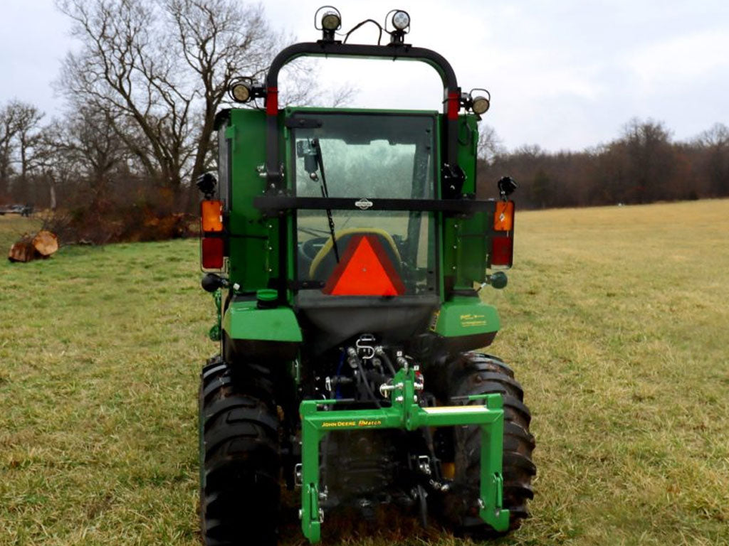 Curtis enclosed plus cab for John Deere 2032R / 2038R tractor