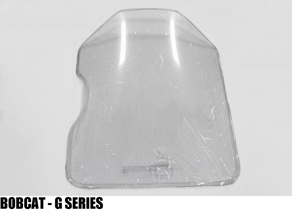 BLUE DIAMOND 1/2" milled edge safety door inserts for skid steer loaders