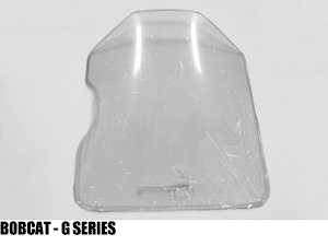 BLUE DIAMOND 1/2" milled edge safety door inserts for skid steer loaders