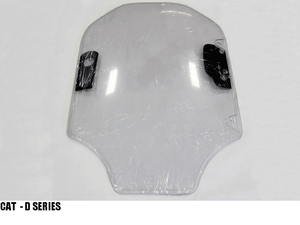 BLUE DIAMOND 1/2" milled edge safety door inserts for skid steer loaders