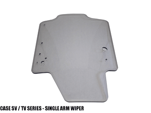 BLUE DIAMOND 1/2" milled edge safety door inserts for skid steer loaders