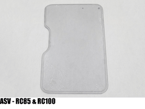 BLUE DIAMOND 1/2" milled edge safety door inserts for skid steer loaders