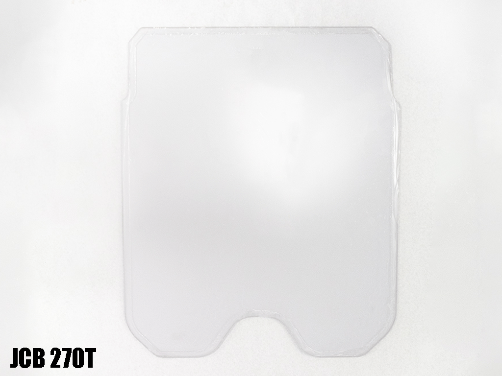 BLUE DIAMOND 1/2" milled edge safety door inserts for skid steer loaders