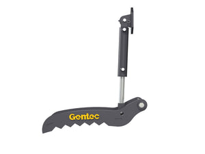 PT220 GENTEC Hydraulic Pin-On Thumb for 4,000lbs to 9,900lbs Excavator - 2 Tines