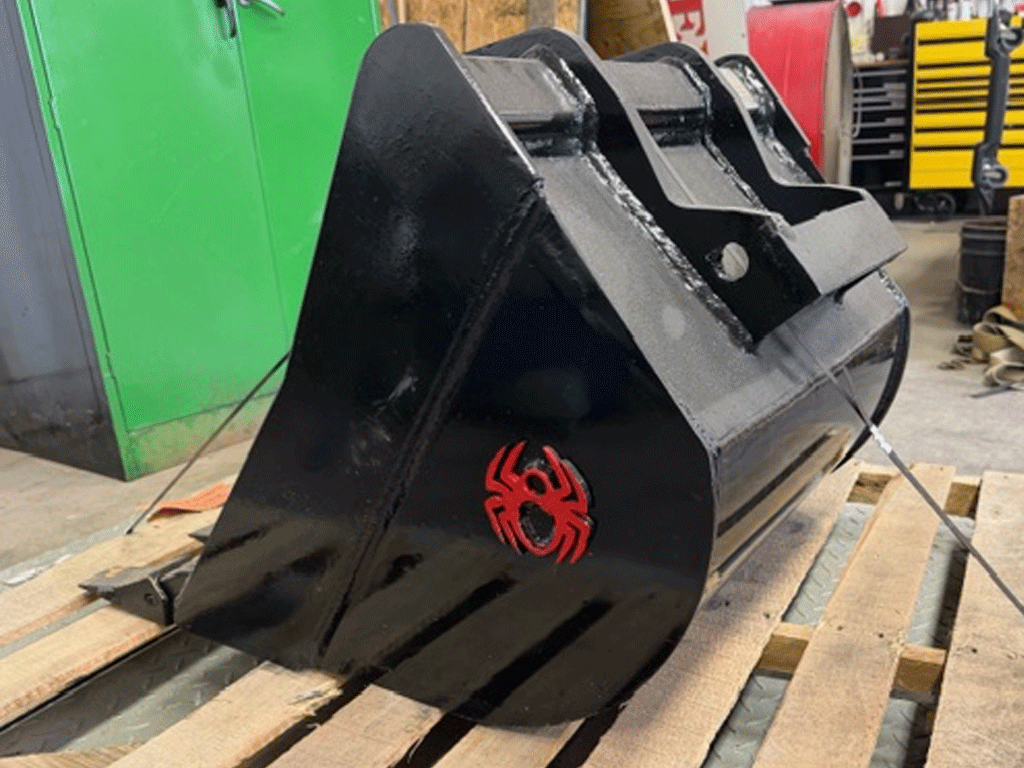 SPIDER ATTACHMENTS 24" Dirt Bucket BOBCAT X-Change coupler