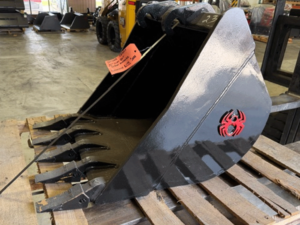 SPIDER ATTACHMENTS 24" Dirt Bucket BOBCAT X-Change coupler
