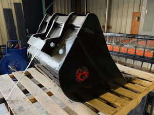 SPIDER ATTACHMENTS 24" Dirt Bucket BOBCAT X-Change coupler
