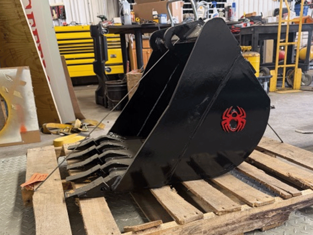 SPIDER ATTACHMENTS 24" Dirt Bucket BOBCAT X-Change coupler