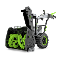 Soplador de nieve autopropulsado de 2 etapas EGO Power plus de 24" con potencia máxima