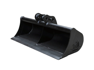 RHINOX ditching and grading buckets for 2mt class excavators (2500 to 4000 Lbs.)