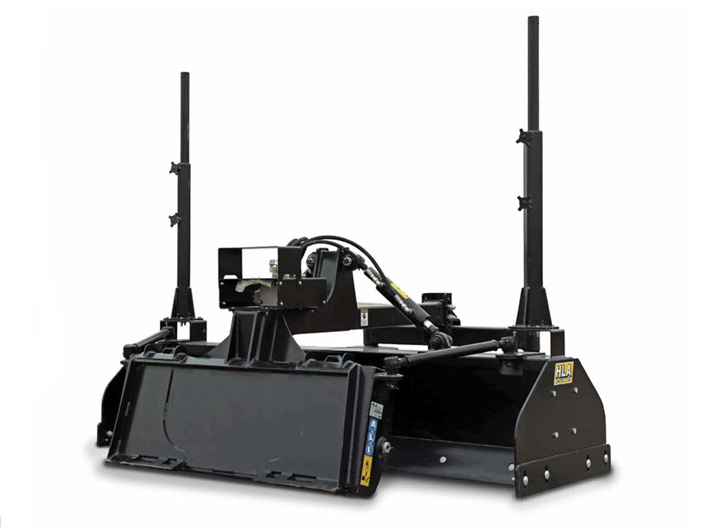 HLA grader box for skid steer